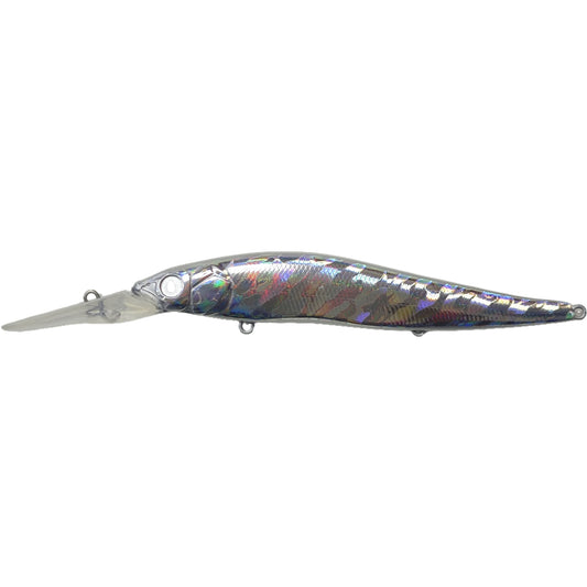 14cm/13g MB KO 110+ 2 Deep Diving Jerkbait Blank (Clear/Foiled/Chrome) BL-128