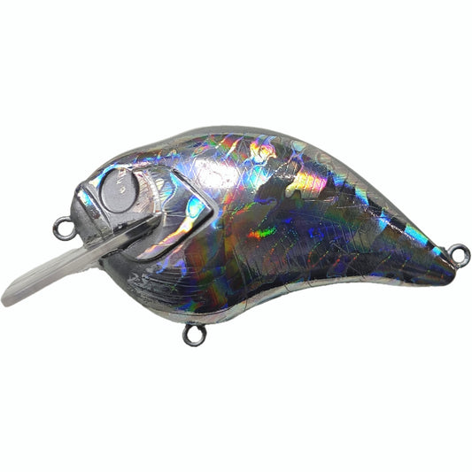 7.5cm/14g Megabass KO S-Crank 1.5 Square Bill Crankbait Blanks (Clear/Foiled/Chrome) BL-025