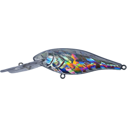 9.5cm/8.5g Flicker Shad 7 KO Light Flicker Shad Style Lure Blanks (Clear/Foiled/Chrome) BL-245