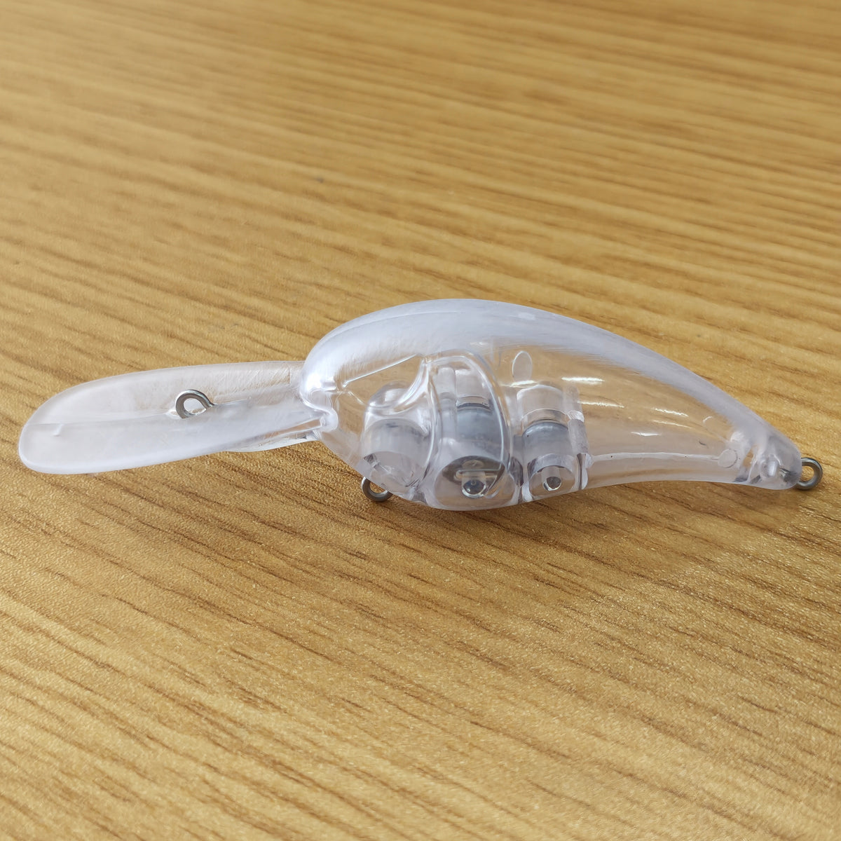 8.5cm/12.1g Spro RkCrawler 55 KO Floating Deep Diving Crankbait Blanks (Clear/Foiled/Chrome) BL-271