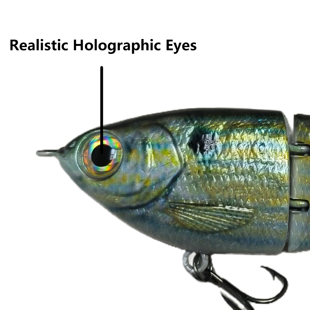 5'' Mini Shad Painted Glide Bait T2A1-B-C