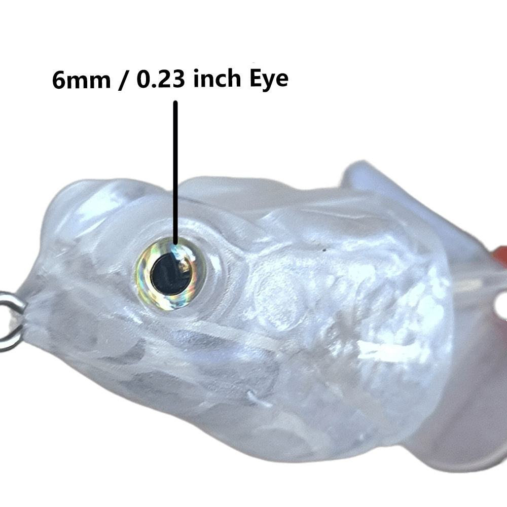 3'' Topwater Plopper Frog Lure Blanks BL-101 - Peekii Lure