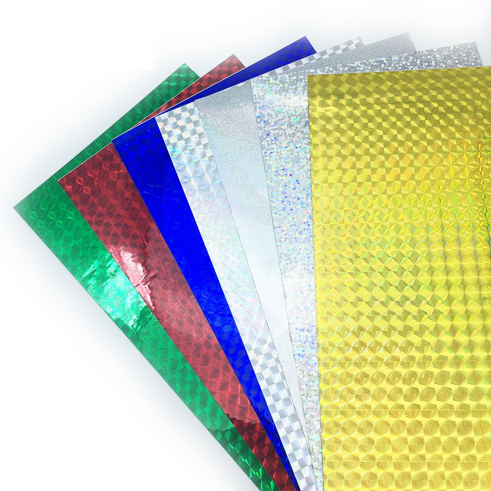 MultiColor Adhesive Reflective Holographic Fishing Lure Tape LP-003