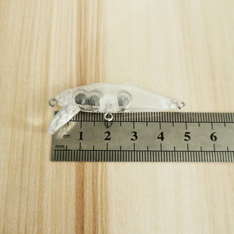 4.7cm/3.5g Slow Sinking Mini Minnow Blanks With Fin BL-156