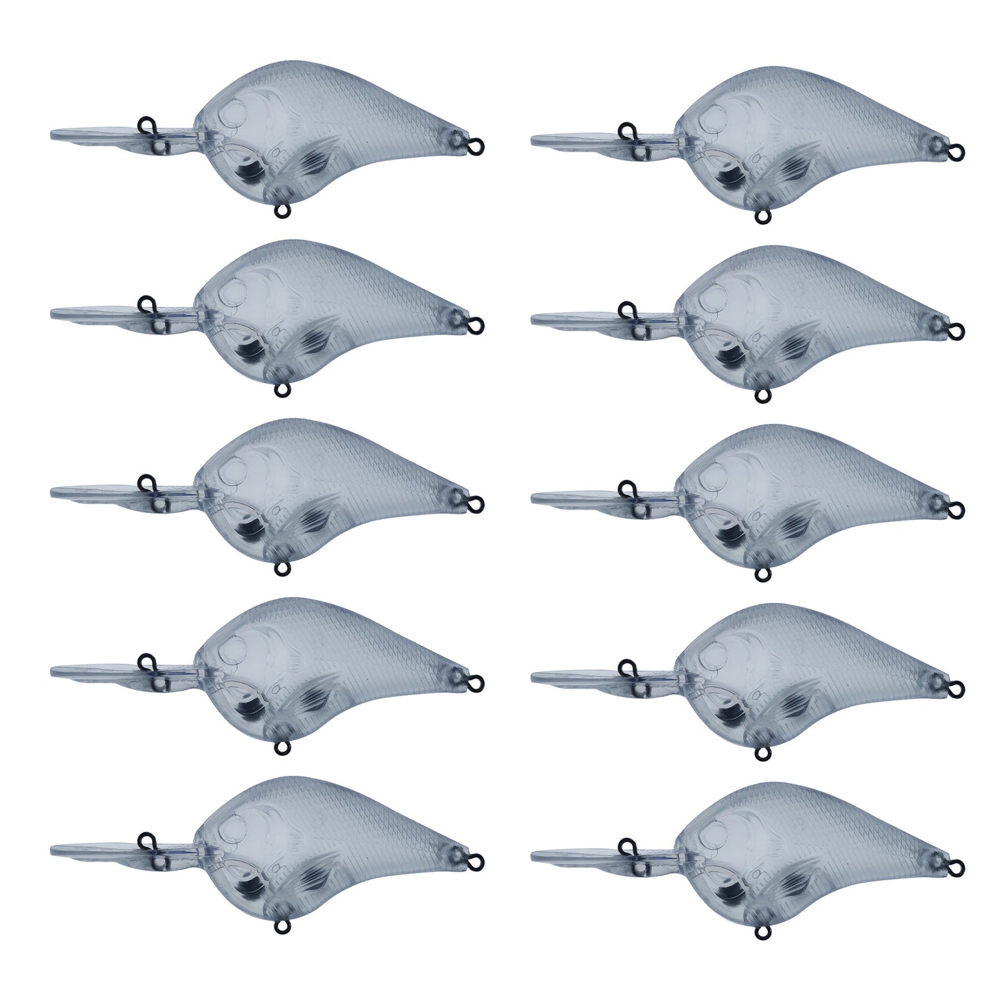 3.5'' | 9cm/9.9g Rapala DT-10 ko Medium Diving Crankbait Blanks BL-158