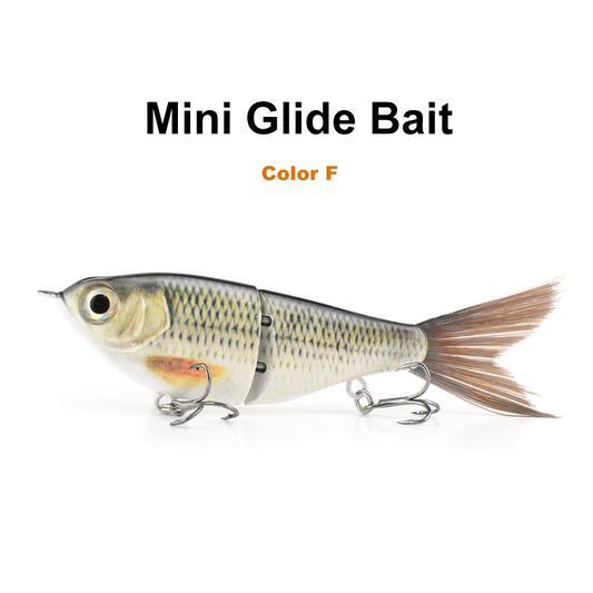 5'' Mini Shad Painted Glide Bait T2A1-F-G
