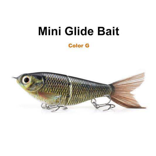 5'' Mini Shad Painted Glide Bait T2A1-F-G