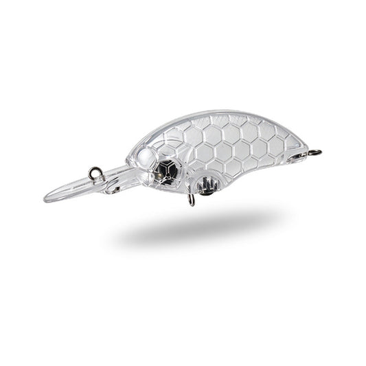 9cm/10g OSP BLITZ KO Shallow/Medium Diving Crankbait Blanks (Clear/Foiled/Chrome) BL-010/274
