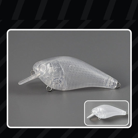 6cm/2.35'' 1.0 Square Bill Crankbait Blanks (Silent) BL-149