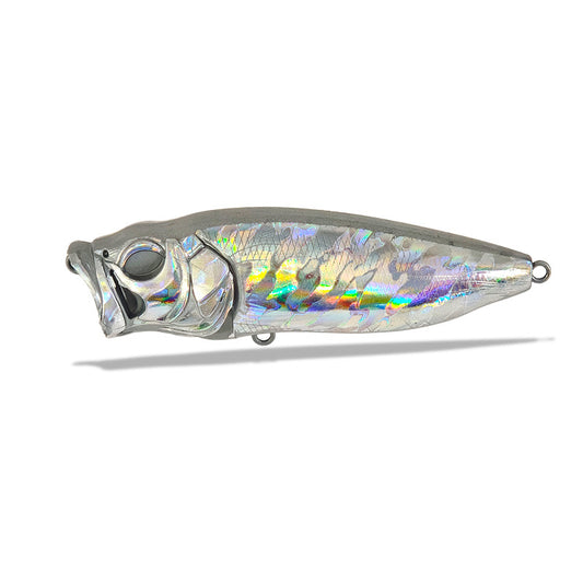 8cm/12.7g MB POPMAX KO Popper Blanks (Clear/Foiled) BL-193