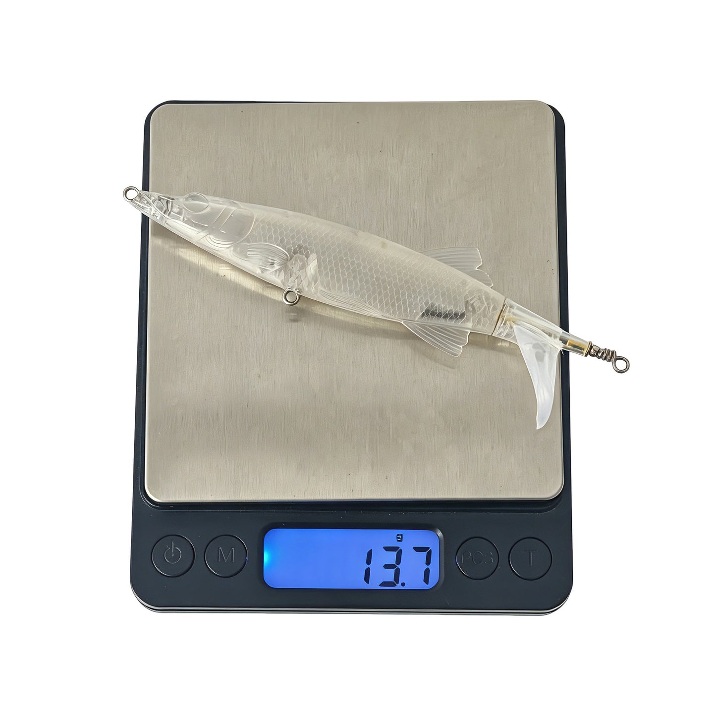 12.5cm/13.7g Alligator Lure with Propeller Blanks BL-270