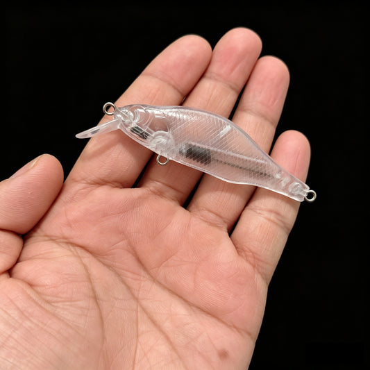 8cm/7.6g Weight Transfer Slow Sinking Minnow Blanks BL-252