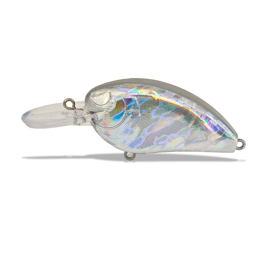 9.3g/7.5cm SPRO LITTLE JOHN 55 KO Crankbait Blanks (Clear/Foiled) BL-084