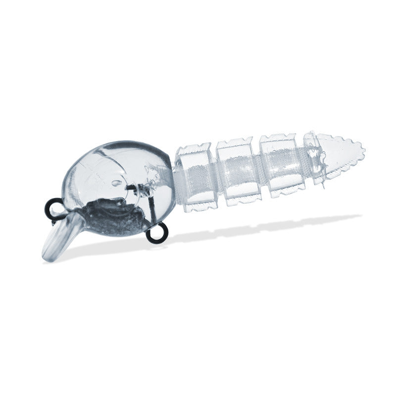 5.5cm/3.6g Sinking Mini Bionic Tadpole Swimbait Blanks BL-209