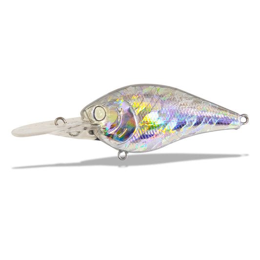 8.5cm/11g LUCKY CRAFT LC 1.5DD ko Floating Deep Diving Crankbait Blanks (Clear/Foiled) BL-184