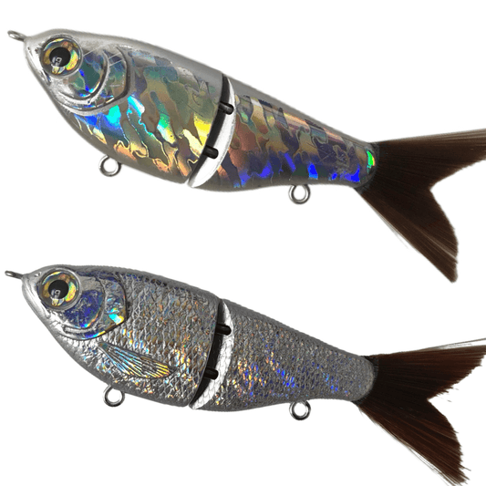 5'' Foiled Body Shad Glide Bait T201-A
