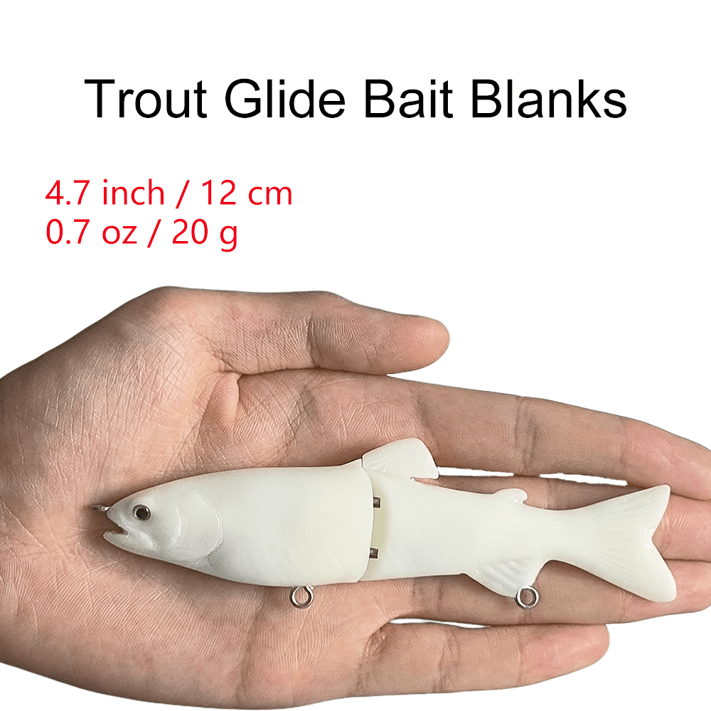 5'' Trout Glide Bait Blanks BL-096 - Peekii Lure