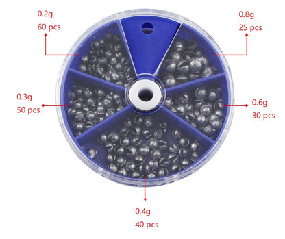 LSK-001 Split Shot Sinkers