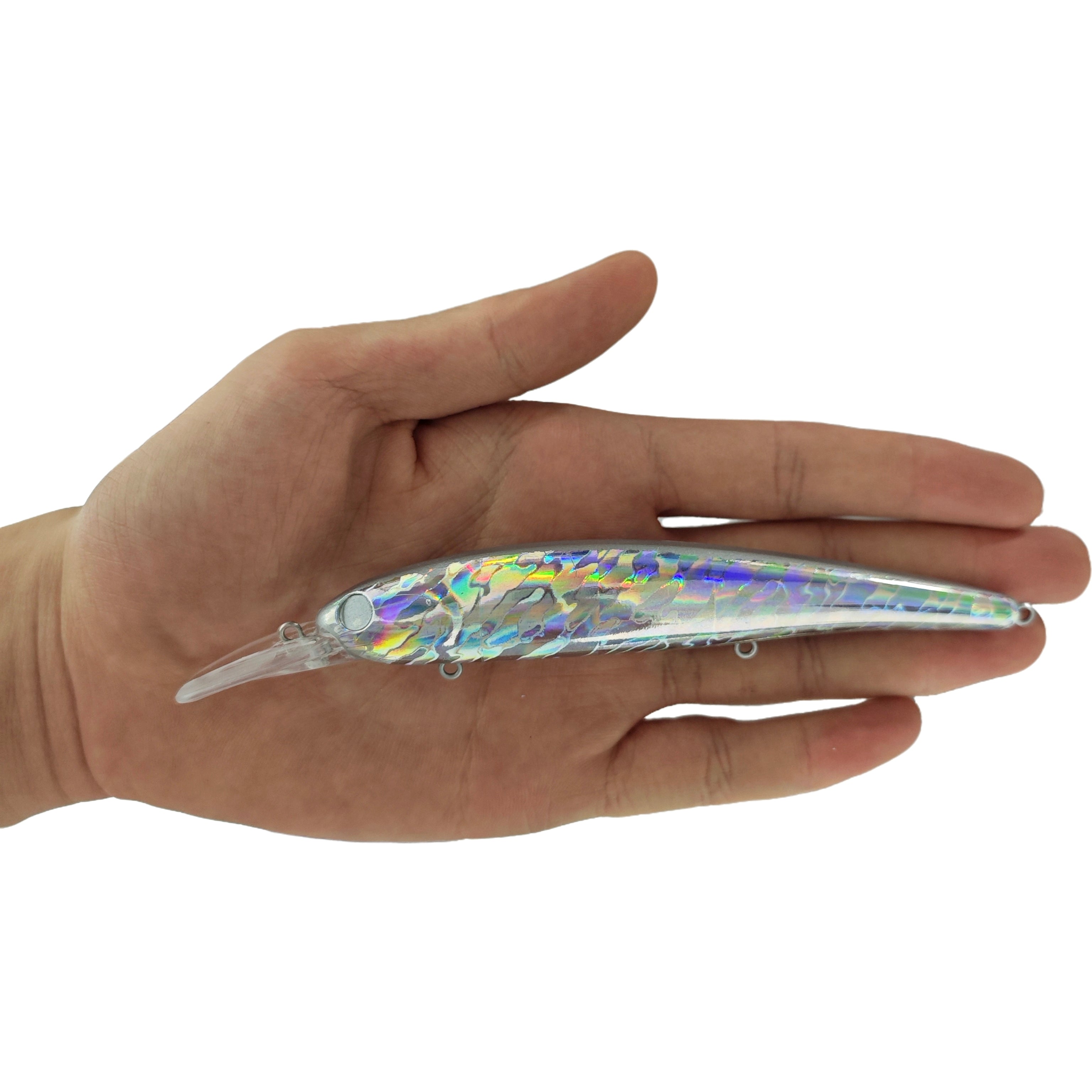 Holographic Foiled Blanks - High Quality Unpainted Fishing