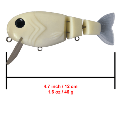 4.7''/1.6oz Swimbait Blanks BL-050 - Peekii Lure