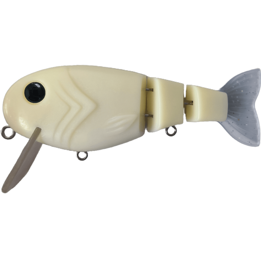 4.7''/1.6oz Throwback ko Swimbait Blanks BL-050, Round Eyes