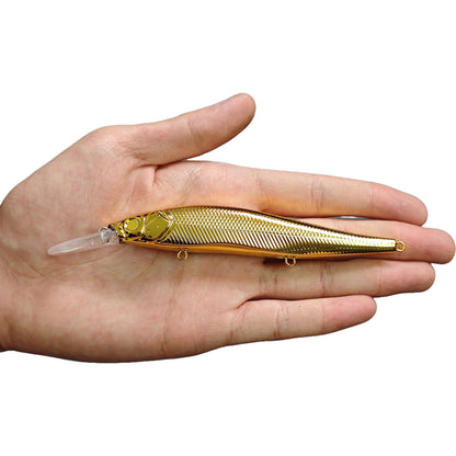 14g/13.5cm MB Oneten ko 110+1 Jerkbaits (Clear/Foiled/Chrome) BL-106