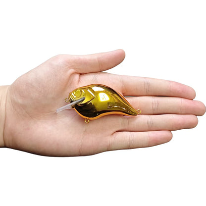 [Gold Plated] 7.5cm/14g Megabass KO S-Crank 1.5 Square Bill Crankbait Blanks BL-025-G