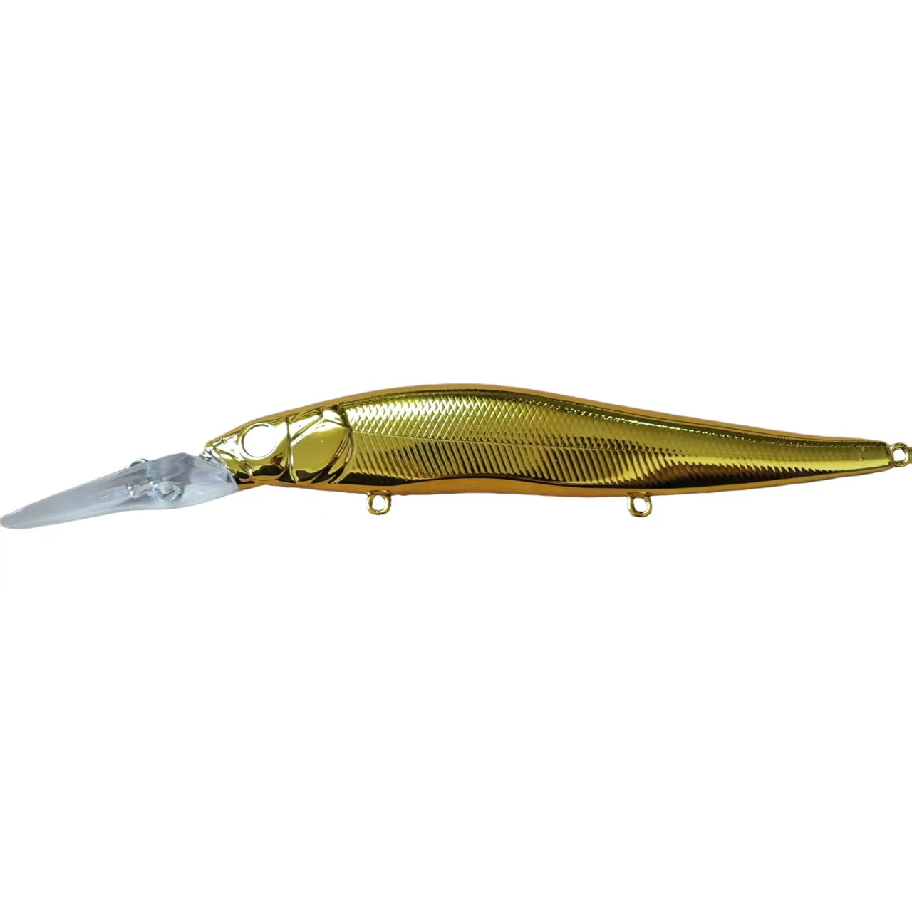 [Gold Plated] MB KO 110+ 2 Deep Diving Jerkbait Blank BL-128-G