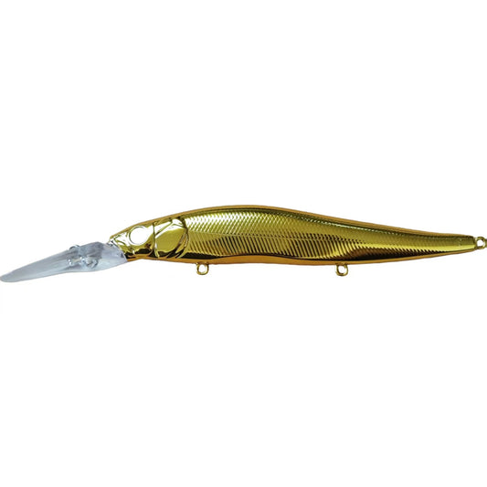 [Gold Plated] MB KO 110+ 2 Deep Diving Jerkbait Blank BL-128-G