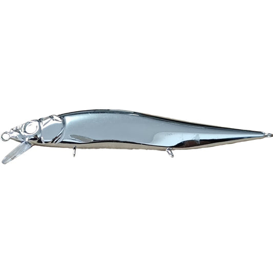 [Chrome] Megabass Oneten 110 jr KO Floating & Suspending Blanks BL-202-C