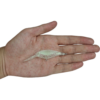 8cm/4.3g Berkely Flicker Shad #5 KO (Insert Holographic) Blanks  BL-055