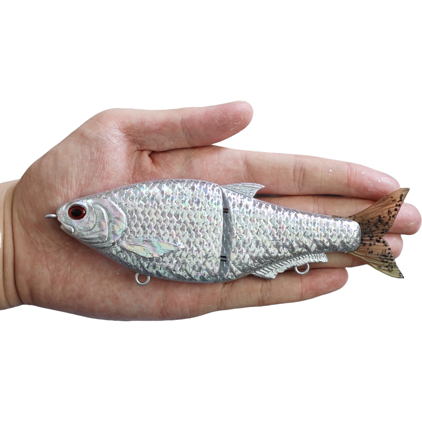 [Foiled] 6.3'' | 16cm/50.4g Hinkle Lures KO Sinking Swimbait Glide Bait Blanks BL-229-F