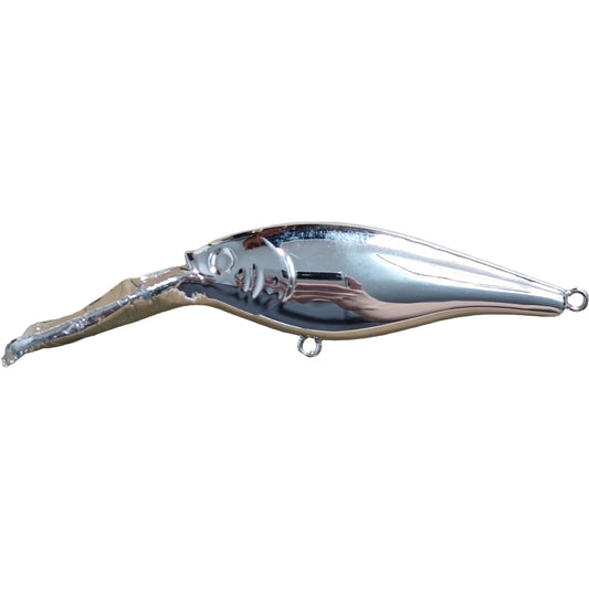 8cm/5g Berkely Flicker Shad KO Blanks / Clear & Chrome BL-228