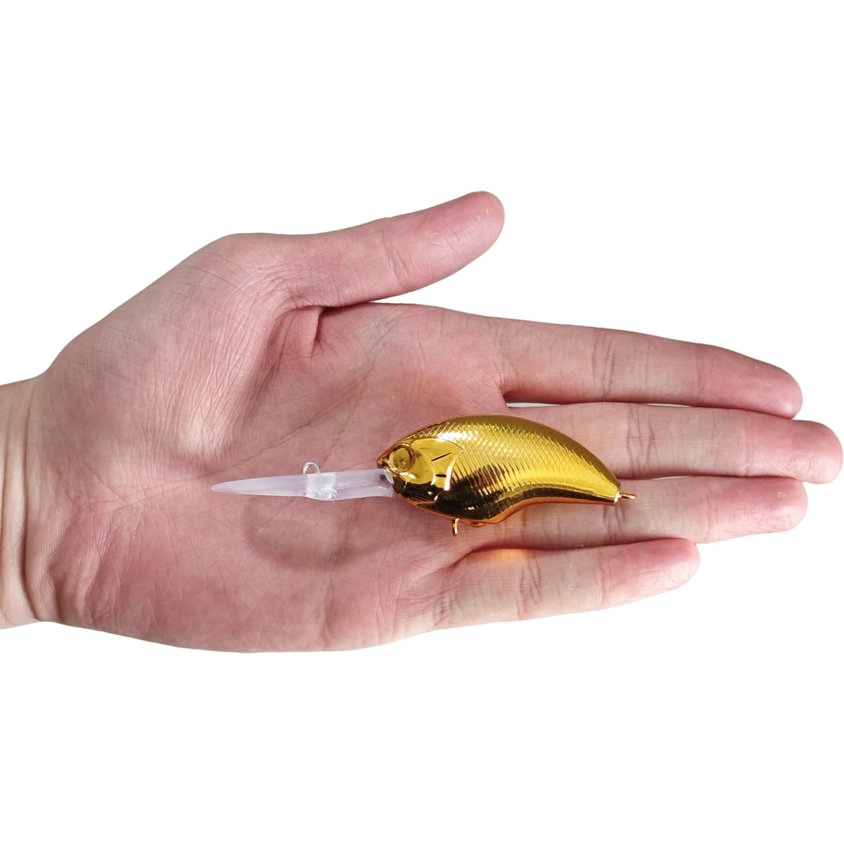 9cm/10g OSP BLITZ KO Medium Diving Crankbait Blanks (Clear/Foiled/Chrome) BL-010