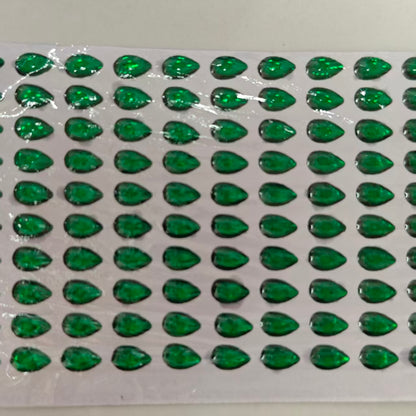 Emerald Custom Fishing Lure Eyes (100 pcs) LEC-008