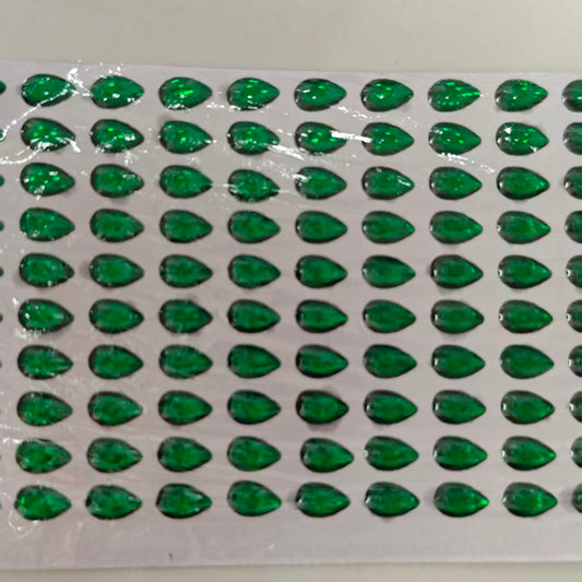 Emerald Custom Fishing Lure Eyes (100 pcs) LEC-008