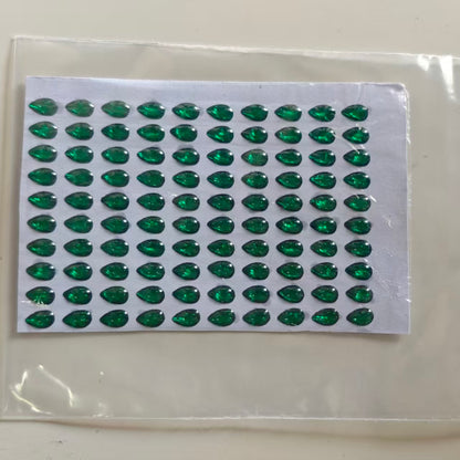 Emerald Custom Fishing Lure Eyes (100 pcs) LEC-008