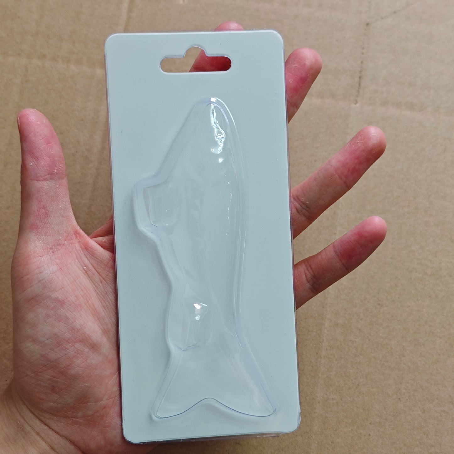 [20 Set] 2026 NEW Clamshell With Card Packaging for 5'' Wee Shad Glide Bait Blanks BP-090