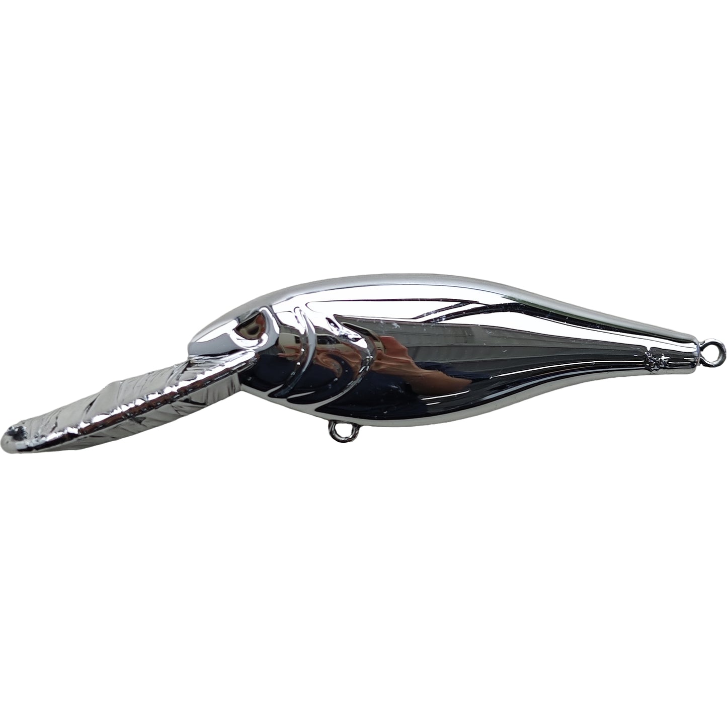 [Chrome] 9.5cm/8.5g Flicker Shad KO Light Flicker Shad Style Lure Blanks BL-245-C