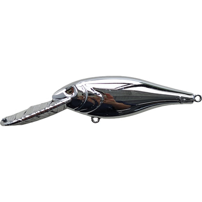 [Chrome] 9.5cm/8.5g Flicker Shad KO Light Flicker Shad Style Lure Blanks BL-245-C