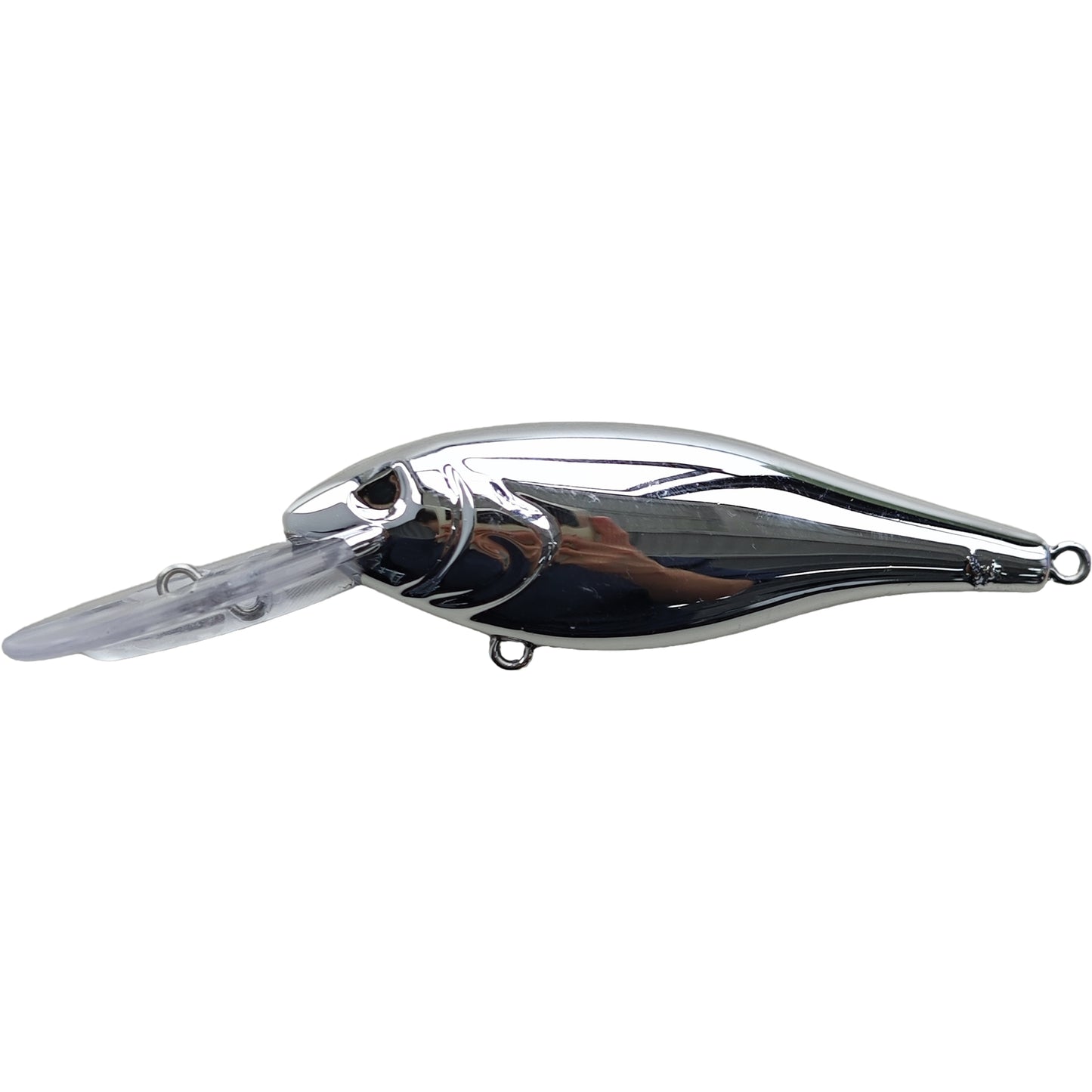 [Chrome] 9.5cm/8.5g Flicker Shad KO Light Flicker Shad Style Lure Blanks BL-245-C