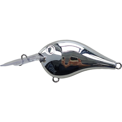 [Chrome] 8cm/10g Rapala DT-6 ko Floating Crankbait Lure Blanks BL-243-C