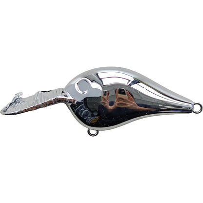 [Chrome] 8cm/10g Rapala DT-6 ko Floating Crankbait Lure Blanks BL-243-C