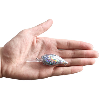 [Foiled] Rapala Wiggle Wart KO Crankbait Blanks BL-182-S-F
