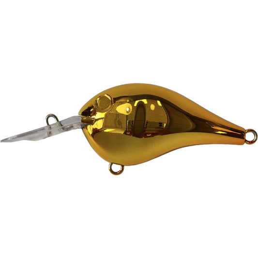 [Gold Chrome] 8cm/10g Rapala DT-6 ko Floating Crankbait Lure Blanks BL-243-G
