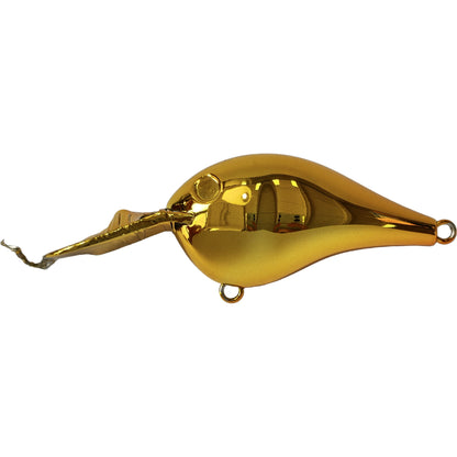 [Gold Chrome] 8cm/10g Rapala DT-6 ko Floating Crankbait Lure Blanks BL-243-G