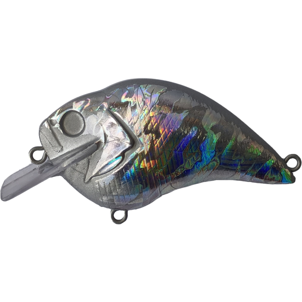 6.5cm/10.7g Megabass KO S-Crank 1.2 Square Bill Crankbait Blanks (Clear/Foiled/Chrome) BL-238
