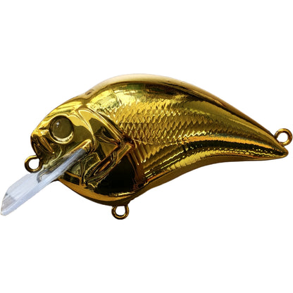 [Gold Chrome] 6.5cm/10.7g Megabass KO S-Crank 1.2 Square Bill Crankbait Blanks BL-238-G