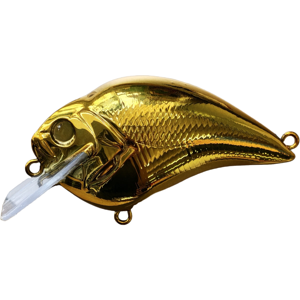 6.5cm/10.7g Megabass KO S-Crank 1.2 Square Bill Crankbait Blanks (Clear/Foiled/Chrome) BL-238