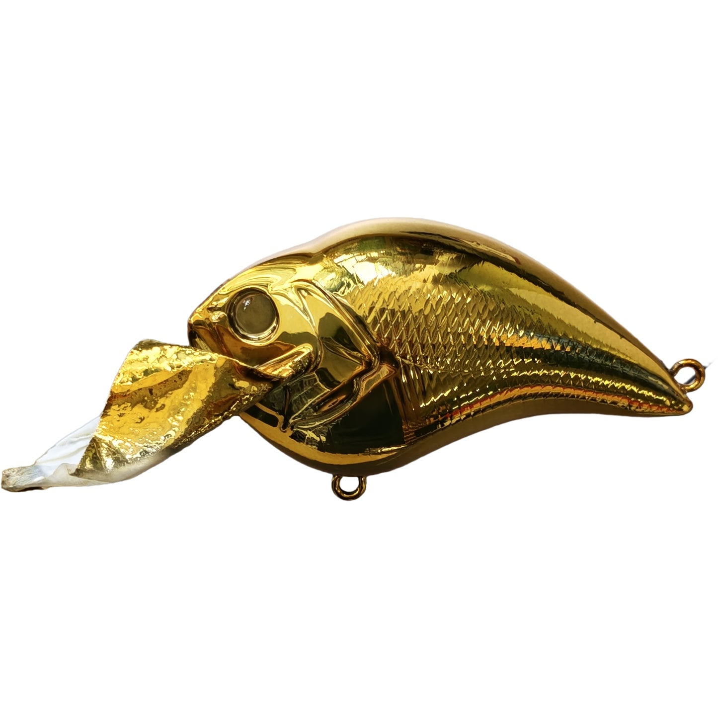 [Gold Chrome] 6.5cm/10.7g Megabass KO S-Crank 1.2 Square Bill Crankbait Blanks BL-238-G